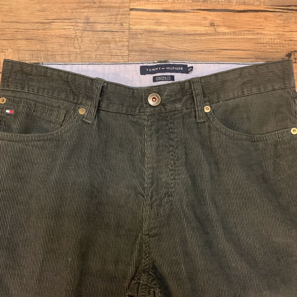 Tommy Hilfiger charcoal corduroys